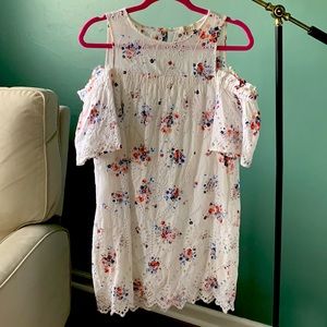 LOFT Open Shoulder Dress